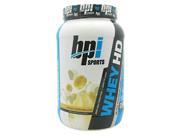 BPI Sports Whey HD Ultra Premium Whey Protein Powder Banana Marshmallow 2 lb