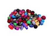 School Specialty 0.5 1 in. Clay Large Bead 0.5 Lbs.