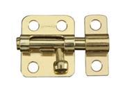 Stanley Hardware 151270 Barrel Bolt Wndw Brasswindow Brass 2 in.