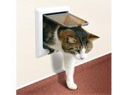 TRIXIE Pet Products 38641 Outdoor Run Doors 4 Way Cat Flap With Tunnel