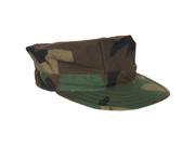 Fox Outdoor 74 143 S Marine Cap Mil Spec Without Emblem Woodland Camo Small