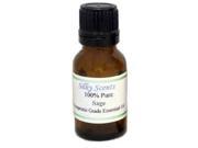 Sage Essential Oil Dalmatian Salvia Officinalis 100% Pure Therapeutic Grade 15 ML