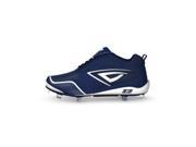 3N2 5935 0306 115 Womens Rally Metal Fastpitch Shoe Navy And White 11.5