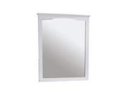 Bolton Furniture 8070500 Wakefield Mirror 33 x 40h white