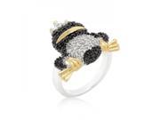 Icon Bijoux R08278T V01 07 Cubic Zirconia Frog Prince Ring Size 07