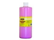 School Smart 1 Qt. Non Toxic Multi Purpose Liquid Tempera Paint Pink