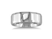 SuperJeweler SB1R5 060 PLAT z5.5 Platinum 950 Beveled Flat 6Mm Ladies And Mens Wedding Band Size 5.5