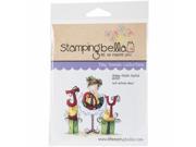 Stamping Bella EB326 Cling Stamp 6.5 x 4.5 in. Tiny Townie Jenny Feels Joyful