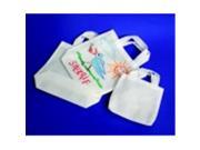 Creativity Street Tuff Stuff Non Woven Polyester Light Weight Tote Bag 11 x 11 x 3 in. White