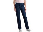 Dickies KP7719DN 17 Girls Junior Stretch Slim Straight Pant Dark Navy 17