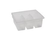 Copernicus Educational Products CC4069 C Royal Divided Tub Clear