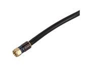 American Tack Hdwe VQ300606B Quad Rg6 Coaxial Cable 6 Ft. Black