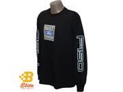 Brickels Racing Collectibles Ford F150 Built Ford Tough Black Long Sleeved Shirt BLACK LARGE BDFMST122