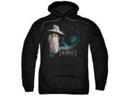 Trevco The Hobbit The Door Adult Pull Over Hoodie Black 2X