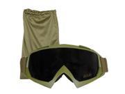 Fox Outdoor 85 600 Pursuit Assault Goggles Olive Drab