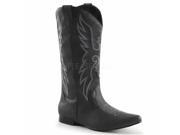 Devious VIVA3016_S BG 7 10 in. Platform Thigh Boot with Lightning Bolt Silver Size 7