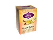 Yogi Tea Herbal Teas Peach DeTox 16 tea bags 202608