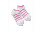 Hanes 776 4 Classics Girl Ez Sort Socks 4 Pack Large Assorted Stripes Multicolored