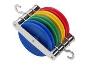 American Educational Products 7 1607 4 Pulley Quadruple Colored