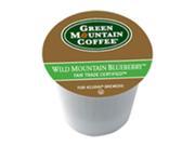 Frontier Natural Products 225881 Green Mountain Coffee Roasters Gourmet Single Cup Coffee Fair Trade Wild Mountain Blueberry Green Mountain Coffee 12 K Cups