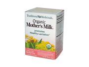 Traditional Medicinals Organic Mothers Milk Herbal Tea 16 Tea Bags Case Of 6