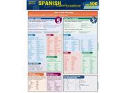 BarCharts 9781423217404 Spanish Conversation Quizzer Quickstudy Easel