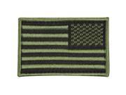 Fox Outdoor 84P 877 USA Flag Patch Foliage Green Right Face
