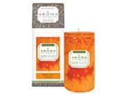 Frontier Natural Products 215838 Aroma Naturals Naturally Blended Candles Clarity Orange 2 .75 x 5 in.
