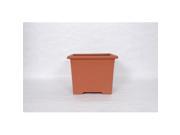 Plastics RRS18 Square Footed Planter 13.25 x 13 in.