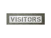 CH Hanson 70051 Visitors 12 X 9 In. Stencil