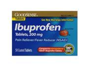 GoodSense Ibuprofen Pain Reliever Fever Reducer Tablets 200 mg 50 Count