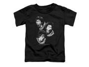 Trevco Bruce Lee Sounds Of The Dragon Short Sleeve Toddler Tee Black Large 4T