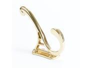 BE8010 03 Berenson 4 in. Coat Hook Prelude Polished Brass