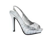Benjamin Walk 519MO_08.5 Brooke Shoes in Silver Metallic Size 8.5