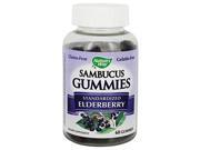 Natures Way 60 Count Sambucus Gummies Standardized Elderberry