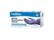 CareMates 10612020 Nitrile Powder Free Gloves Medium Case Of 10