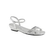 Benjamin Walk 156MO_04.0 Melanie JR Shoes in Silver Size 4