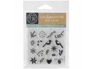 Hero Arts HA CL902 Hear Arts Clear Stamps By Lia 4 x 6 in. Build A Wreath
