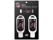 Worthy NFL AZ 3PK Arizona Cardinals 3 Piece Gameday Accesory Pack Set Of 6