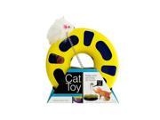 Bulk Buys OD386 2 Ball Track Cat Toy With Mouse Swatter