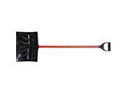Ames 1673300 16 in. Snow Shovel Poly Blade Steel Core Handle With Poly D Grip