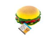 Bulk Buys OD367 8 Giant Burger Squeaky Dog Toy