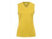Badger BD4163 B Core Ladies Sleeveless Tee Gold Extra small