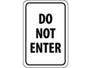 Olympia Sports SF838P 12 in. x 18 in. Sign Do Not Enter