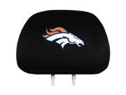 Team Promark 82632 Denver Broncos Headrest Covers