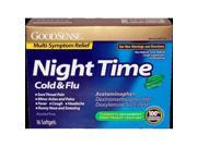 Good Sense Nitetime Colf Flu Liq Gels 16 Count