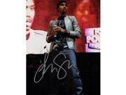 8 x 10 in. Trey Songz Autographed Concert Photo