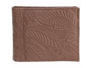 Casual Outfitters Brown Solid Genuine Leather Mens Wallet
