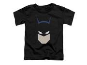 Trevco Batman Bat Head Short Sleeve Toddler Tee Black Large 4T