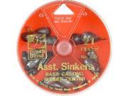 South Bend 150 FP 28 Piece Bass Casting Sinkers